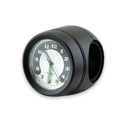 Image de Guidon Quartz montre 7/8 + 1 noir Ø 40mm