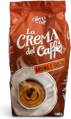 A bag of coffee beans.