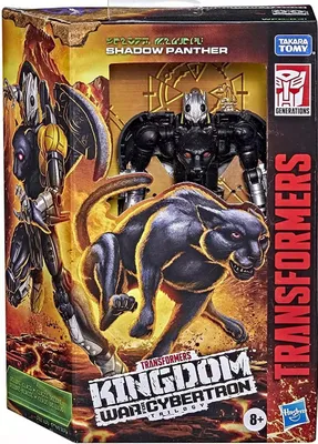 Produktbild von Hasbro Transformers Kingdom War for Cybertron 24 cm SHADOW PANTHER Figur