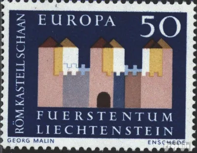 Produktbild von Briefmarken Liechtenstein 1964 Mi 444 (kompl.Ausg.) gestempelt Europa
