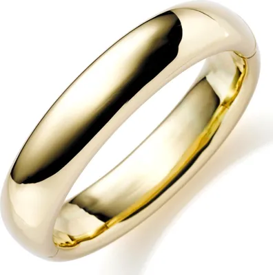 Produktbild von 15,5mm Armreif Armband Armschmuck aus 585 Gold Gelbgold glatt glänzend