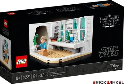 Produktbild von Küche im Gehöft der Familie Lars – LEGO 40531