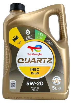 Produktbild von Total Quartz Ineo EcoB 5W-20 5 Liter (213979)