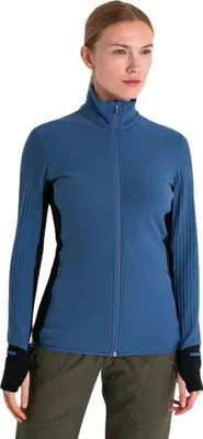 Zdjęcie produktu dla Icebreaker Descender Zip Pullover damski niebieski S