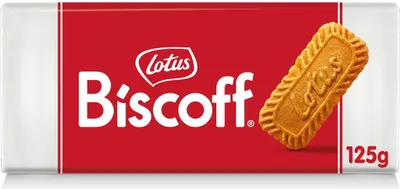 A package of Lotus Biscoff cookies.