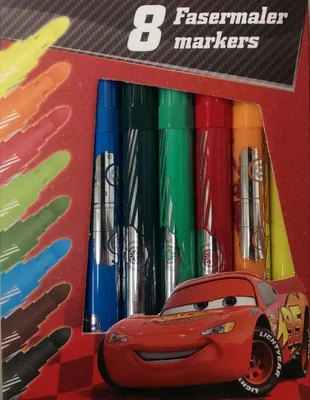 Produktbild von Disney Cars 8 Fasermaler