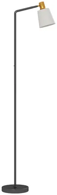 Produktbild von LED Stehlampe Wohnzimmer Stehleuchte mit 350° drehbar Kopf Standleuchte mit 3000K/4000K/6500K Farbtemperaturen Schwarz