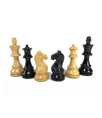 Produktbild von Knight Supreme 3.1'' Schachfiguren Set Buchsbaum Handdien