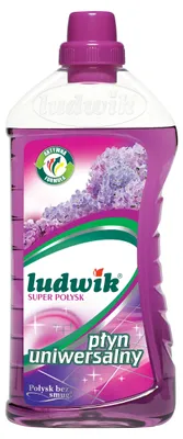 Obrázek produktu pro Univerzální čisticí prostředek na podlahy, vůně šeříku, vysoký lesk, bez oplachování, 1 l