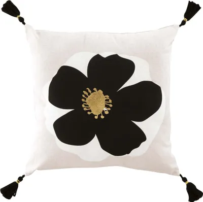 Image de Coussin décoratif en coton ISSEY, 45 x 45 cm