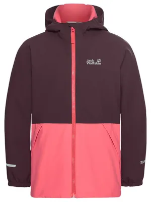 Zdjęcie produktu dla Kurtka dziewczęca Jack Wolfskin New Snowy Days, kolor: amarant, rozmiar: 116 EU