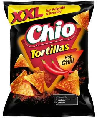 Produktbild von Chio Tortillas Hot Chili 200g