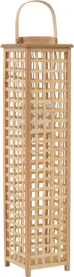 Image de Bougeoir suspendu Bambou Naturel