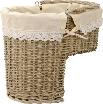 Immagine prodotto di Cesto portaoggetti Clayre & Eef 40x26x34 cm Beige Rattan