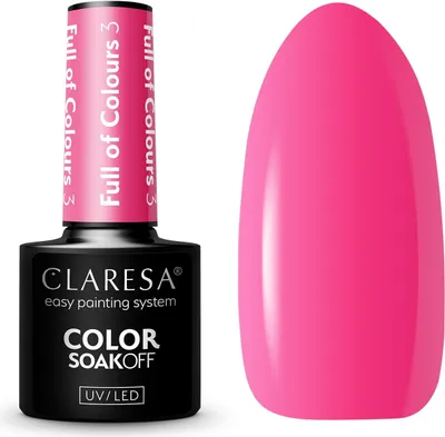 Immagine prodotto di Claresa Full Of Colours Smalto ibrido n.3 5g