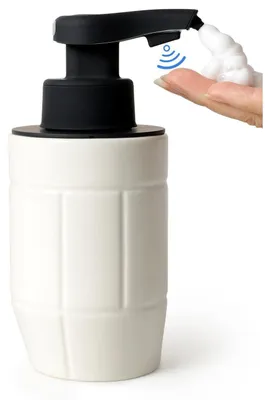 Produktbild von Automatischer Seifenspender 320ml Keramik USB-Aufladung IPX5