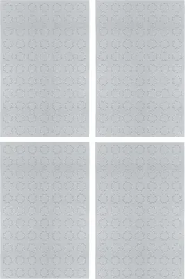 Produktbild von Oblique Unique 308 Stern Sticker matt Stern Aufkleber für Weihnachten zum Dekorieren Basteln Scrapbooking - silber