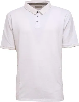 Produktbild von 3890X ALPHA STUDIO weißes Baumwoll-Poloshirt Herren