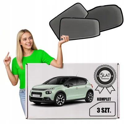 Produktbild von Venus LTD Sonnenschutzrollos CITROEN C3 III (SX/SY) 2016-2024 3-teilig