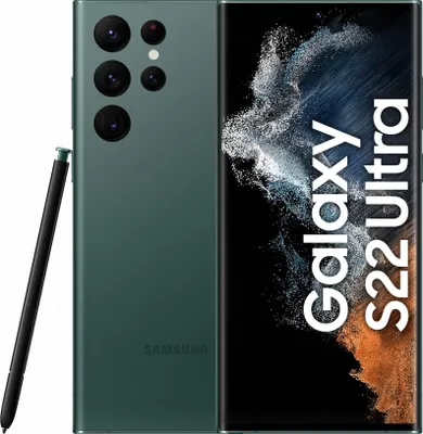Produktbild von Samsung S908B Galaxy S22 Ultra 5G DS 1TB grün