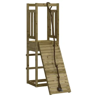 Produktbild von vidaXL Spielturm mit Kletterwand Imprägniertes Kiefernholz