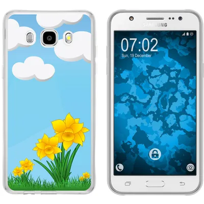 Produktbild von PhoneNatic Case kompatibel mit Samsung Galaxy J5 (2016) J510 Silikon-Hülle Ostern M4