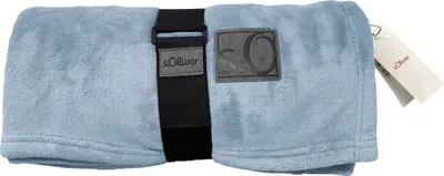 Produktbild von s.Oliver Wohndecke Kuschelsoft" hellblau 150x200 cm"