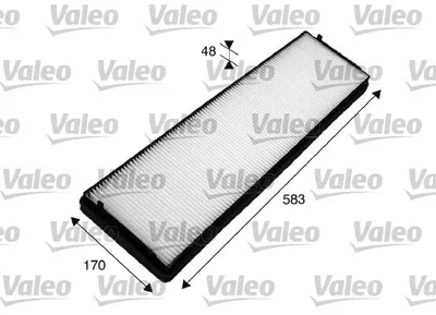 Produktbild von VALEO 716014 Innenraumfilter Pollenfilter passend für MERCEDES-BENZ ATEGO 2