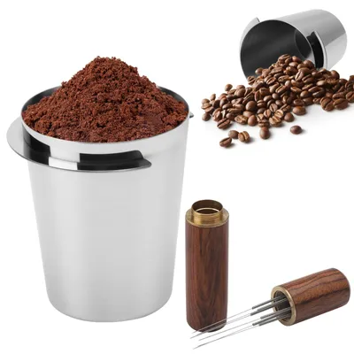 58 mm Doseerbeker & Espressonaald, Edelstahl, Kaffeezubehör