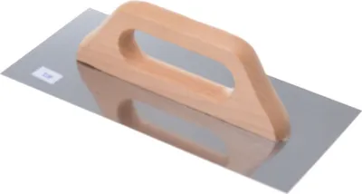 Produktbild von Aqbau® Schweizer Glättekelle Aufziehplatte Aufziehglätter Edelstahl (270x130mm)