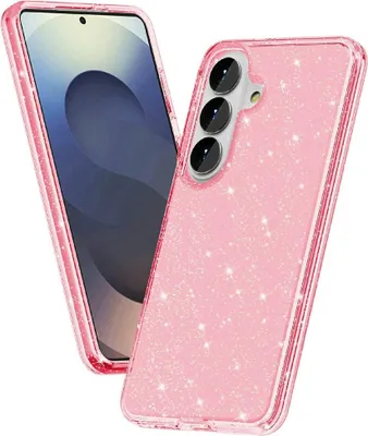 Produktbild von Samsung Galaxy S26 Hülle - Coverup Glitzer TPU Back Cover - Rosa