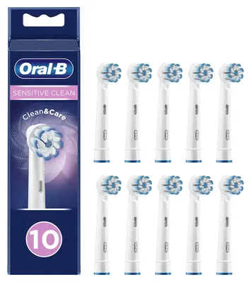 Produktbild von Oral B Sensi Ultrathin 8+2 10er Pack ErsatzbÃ1/4rstenköpfe