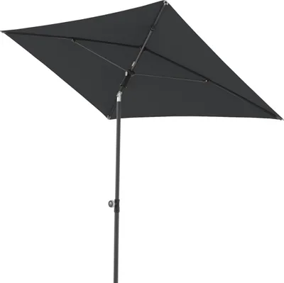 Produktbild von Doppler ACTIVE Green Edition 200 x 120 cm Sonnenschirm in 4 Farbvarianten Mittelmastschirm Balkonsch 840 Anthrazit