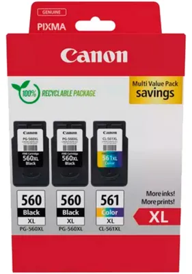 Produktbild von Canon PG-560 XL x2 / CL-561 XL Multi Pack