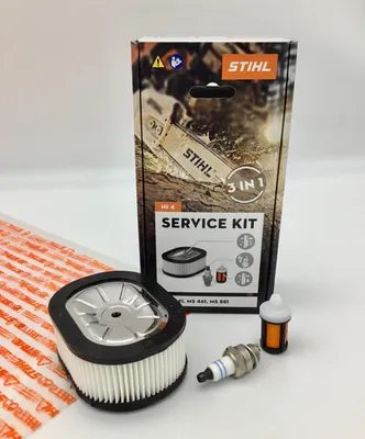 Produktbild von STIHL Service Kit 4 MS 461, 881 11240074102 Filter, Zündkerze