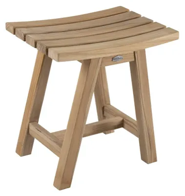 Ein Gartenmöbel.Stühle_Sessel im Maß 46 x 45 x 32 aus Teak. Farbe Braun