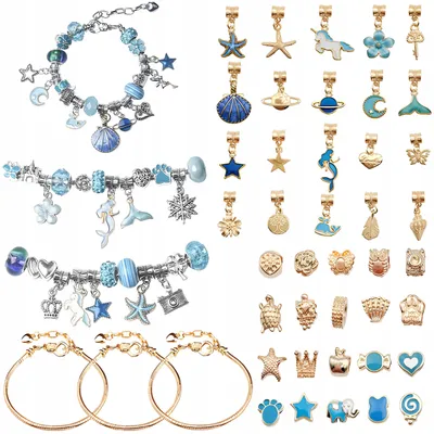 Produktbild von DK Bastelset Schmuck Perlen Mädchen Armbänder