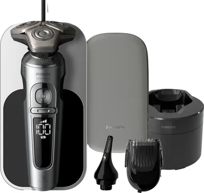 Image de Philips Rasoir S9000 Prestige Rasoir pour hommes sur peau humide ou sèche avec technologie SkinIQ
