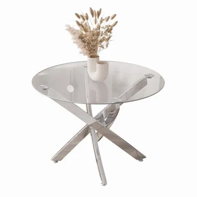 Produktbild von Couchtisch – chrom mit Glasplatte BEIRA