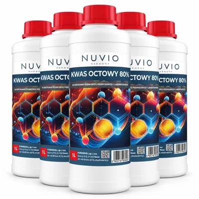 Productafbeelding van Azijnzuur 80%, 5 liter, technische kwaliteit / Ontkalker / Reiniger