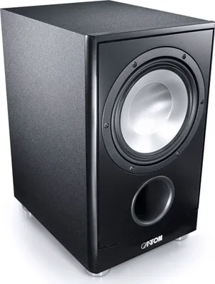 Produktbild von CANTON Subwoofer aktiv 280WClass-Dendstufe 55 200Hz sw AS 85.3 SCHWARZ