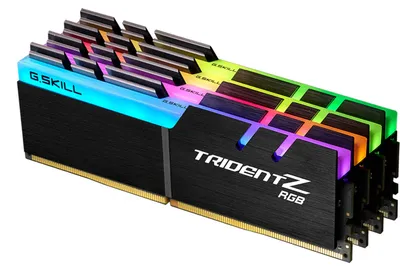 Produktbild von G.Skill Trident Z RGB F4-3600C16Q-32GTZRC, 32 GB, 4 x 8 GB, DDR4, 3600 MHz