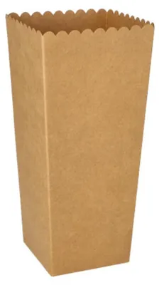 Obrázek produktu pro PAPSTAR  89262 PAPSTAR Popcorn-Box Pappe "pure" eckig, 1.300 ml