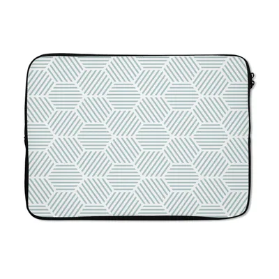 Produktbild von MuchoWow® Laptop Hülle 13 Zoll Abstrakt - Muster - Entwurf Laptoptasche - Laptophülle - Sleeve - Rundumschutz