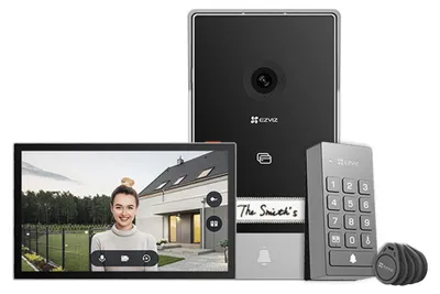 Image de EZVIZ TP7 système vidéophone 17,8 cm (7") Noir, Gris