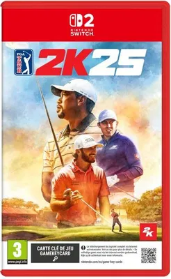 Image de PGA Tour 2K25, Jeu Nintendo Switch, Simulation de Golf, Championnats Majeurs, Multijoueur