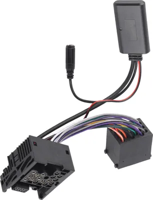 Image de Adaptateur Bluetooth 10 broches pour voiture, câble AUX de remplacement pour E46 320 325 323 328 330 M3 série 3 avec microphone