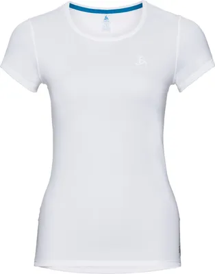 Zdjęcie produktu dla Odlo Suw Top Crew Neck S/S Active F-Dry Light, Koszulka, Dorosły, Damski, Biały, Monochromatyczny, XS