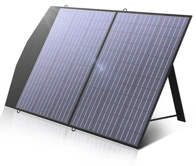 Produktbild von Faltbares Solarmodul 200W - Tragbares Solarenergie-Set mit wasserdichtem Gehäuse