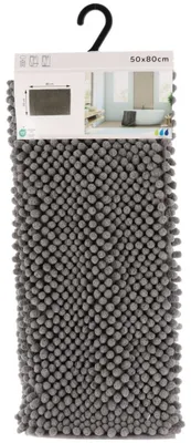 Immagine prodotto di Tendance Tappetino da bagno in microfibra - assorbente - grigio - 50 x 80 cm